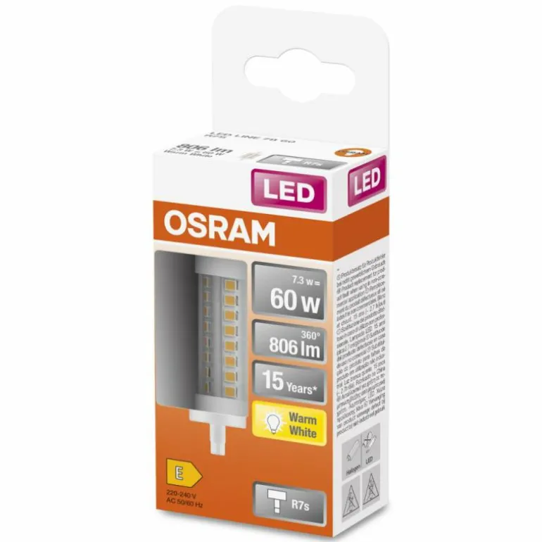 Osram LED R7S 7 Watt 2700 Kelvin 806 Lumen