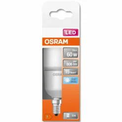 OSRAM LED STAR E14 8 Watt 4000 Kelvin 806 Lumen