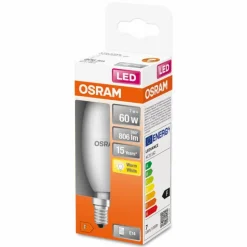 OSRAM LED STAR E14 7 Watt 2700 Kelvin 806 Lumen