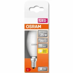 OSRAM LED STAR E14 3,3 Watt 2700 Kelvin 250 lumen