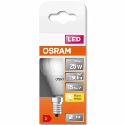 OSRAM LED STAR E14 3,3 Watt 2700 Kelvin 250 lumen