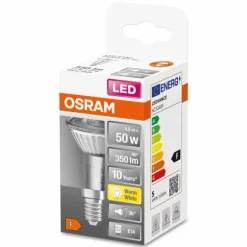 OSRAM LED STAR E14 4,5 Watt 2700 Kelvin 350 lumen