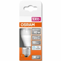 OSRAM LED Star E27 4,9 Watt 6500 Kelvin 470 Lumen