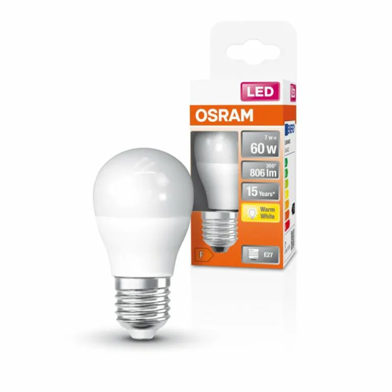 OSRAM LED Star E27 7,5 Watt 2700 Kelvin 806 Lumen