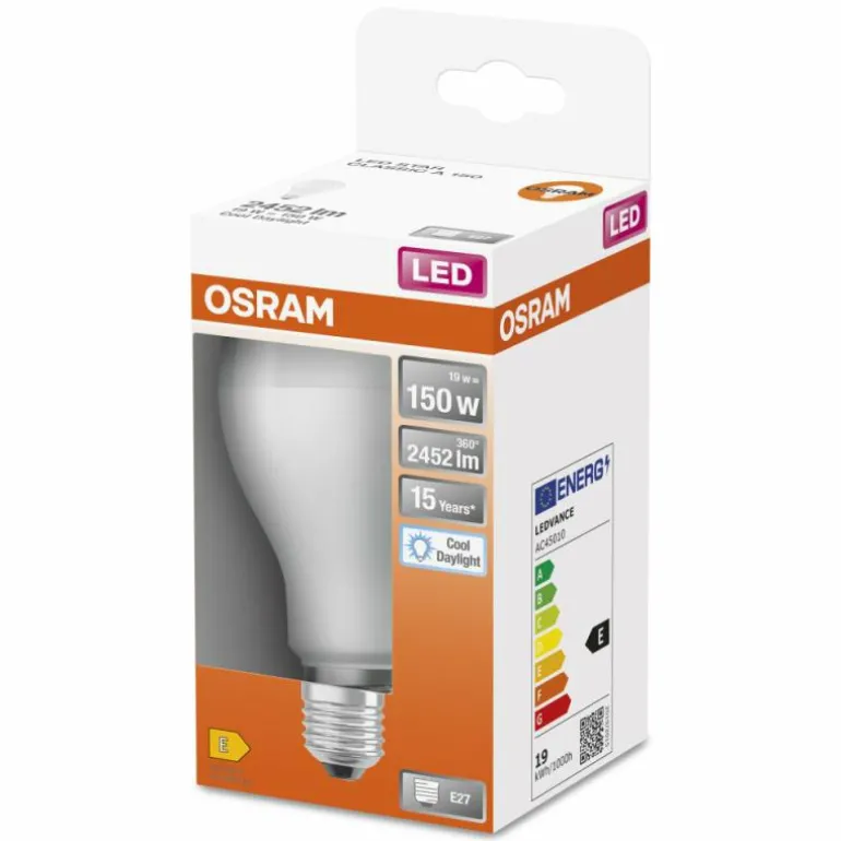 OSRAM LED Star E27 19 Watt 6500 Kelvin 2452 Lumen