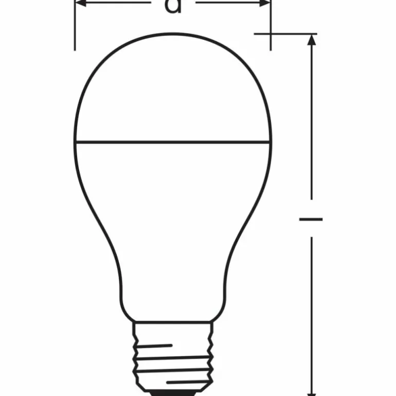 OSRAM LED Star E27 19 Watt 6500 Kelvin 2452 Lumen