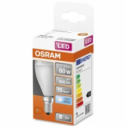 OSRAM LED Star E14 7,5 Watt 4000 Kelvin 806 Lumen