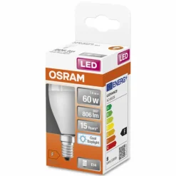 OSRAM LED Star E14 7,5 Watt 6500 Kelvin 806 Lumen