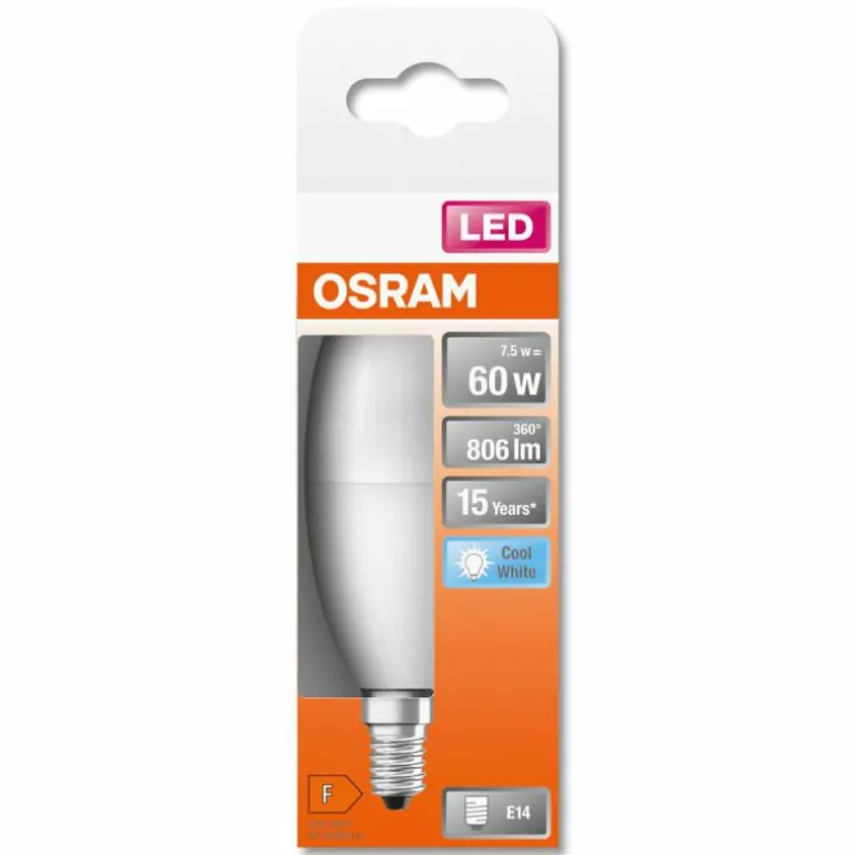 OSRAM LED Star E14 7,5 Watt 4000 Kelvin 806 Lumen