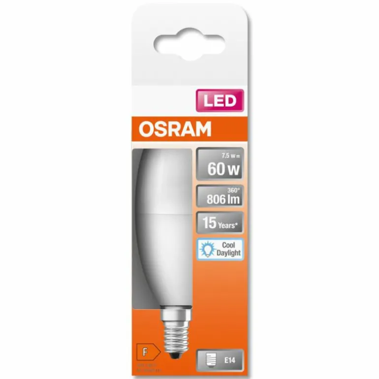 OSRAM LED Star E14 7,5 Watt 6500 Kelvin 806 Lumen