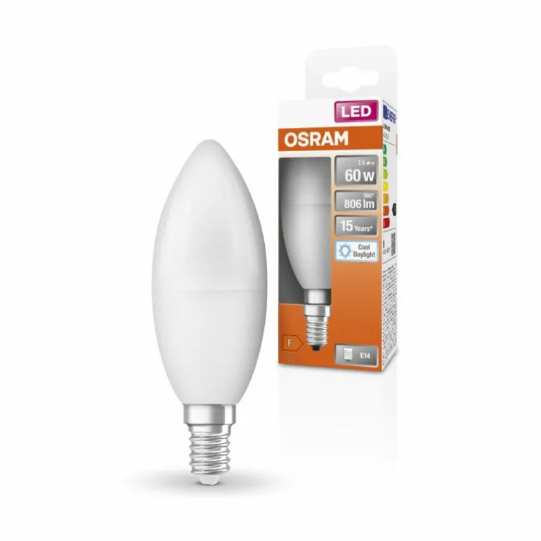 OSRAM LED Star E14 7,5 Watt 6500 Kelvin 806 Lumen