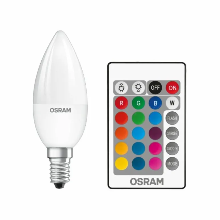 Osram LED STAR E14 RGBW 4,5 Watt