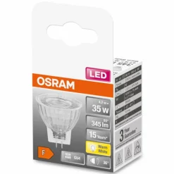 OSRAM LED STAR GU4 4,2 watt 2700 kelvin 345 lumen