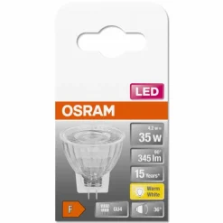 OSRAM LED STAR GU4 4,2 watt 2700 kelvin 345 lumen