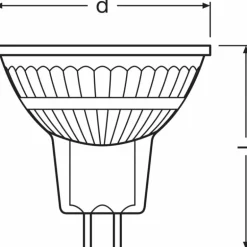 OSRAM LED Star GU5.3 2,6 Watt 2700 Kelvin 200 Lumen