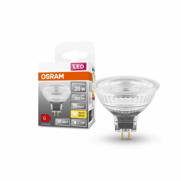 OSRAM LED Star GU5.3 2,6 Watt 2700 Kelvin 200 Lumen
