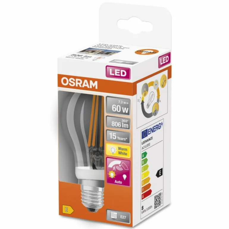 OSRAM LED STAR LED E27 7,3 Watt 2700 Kelvin 806 Lumen