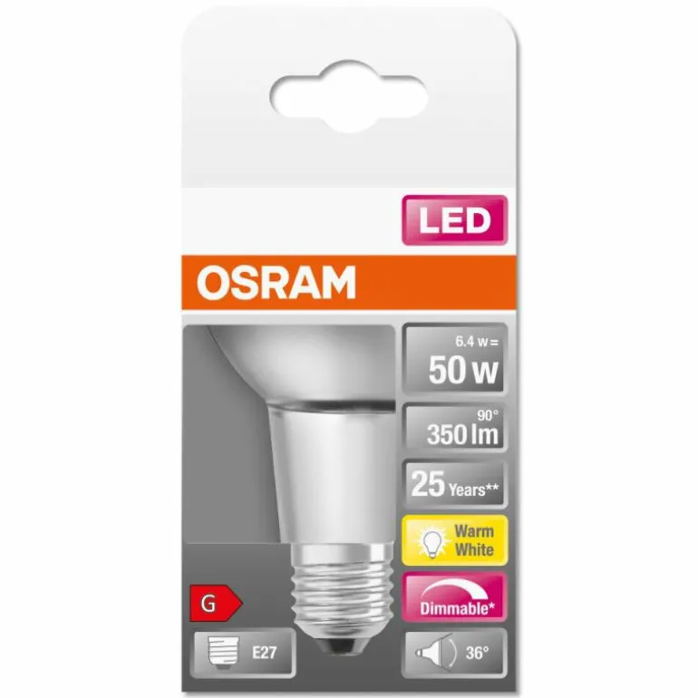 OSRAM LED SUPERSTAR E27 6,4 Watt 2700 Kelvin 350 lumen