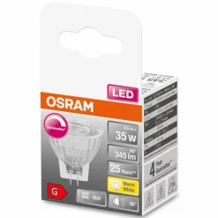 OSRAM LED SUPERSTAR GU4 4,5 watt 2700 kelvin 345 lumen