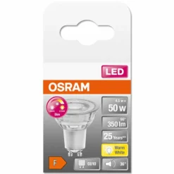 OSRAM LED SUPERSTAR GU10 4,5 watt 2700 kelvin 350 lumen