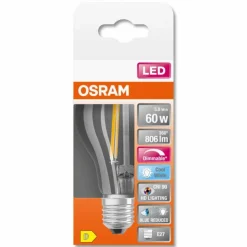 OSRAM SUPERSTAR LED E27 5,8 Watt 4000 Kelvin 806 Lumen