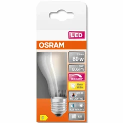 OSRAM SUPERSTAR LED E27 5,8 watt 2700 kelvin 806 lumen