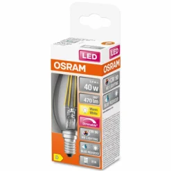 OSRAM SUPERSTAR LED E14 3,4 watt 2700 kelvin 470 lumen