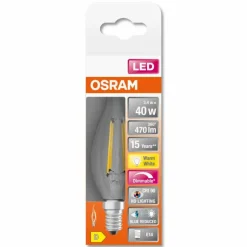 OSRAM SUPERSTAR LED E14 3,4 watt 2700 kelvin 470 lumen