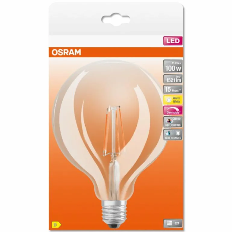 OSRAM SUPERSTAR LED E27 11 watt 2700 kelvin 1521 lumen