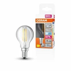 OSRAM SUPERSTAR LED E14 3,4 watt 4000 kelvin 470 lumen