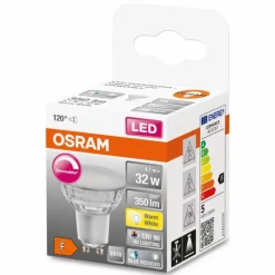 OSRAM SUPERSTAR PLUS LED GU10 4,1 watt 2700 kelvin 350 lumen