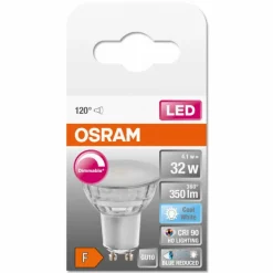 OSRAM SUPERSTAR PLUS LED GU10 4,1 watt 4000 kelvin 350 lumen