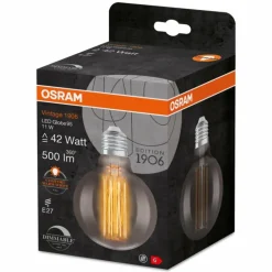 OSRAM Vintage 1906® LED E27 11 Watt 1800 Kelvin 500 Lumen