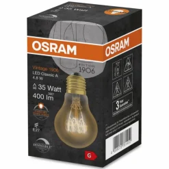 OSRAM Vintage 1906® LED E27 4,8 Watt 2200 Kelvin 400 lumen