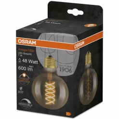 OSRAM Vintage 1906® LED E27 7 Watt 2200 Kelvin 600 Lumen