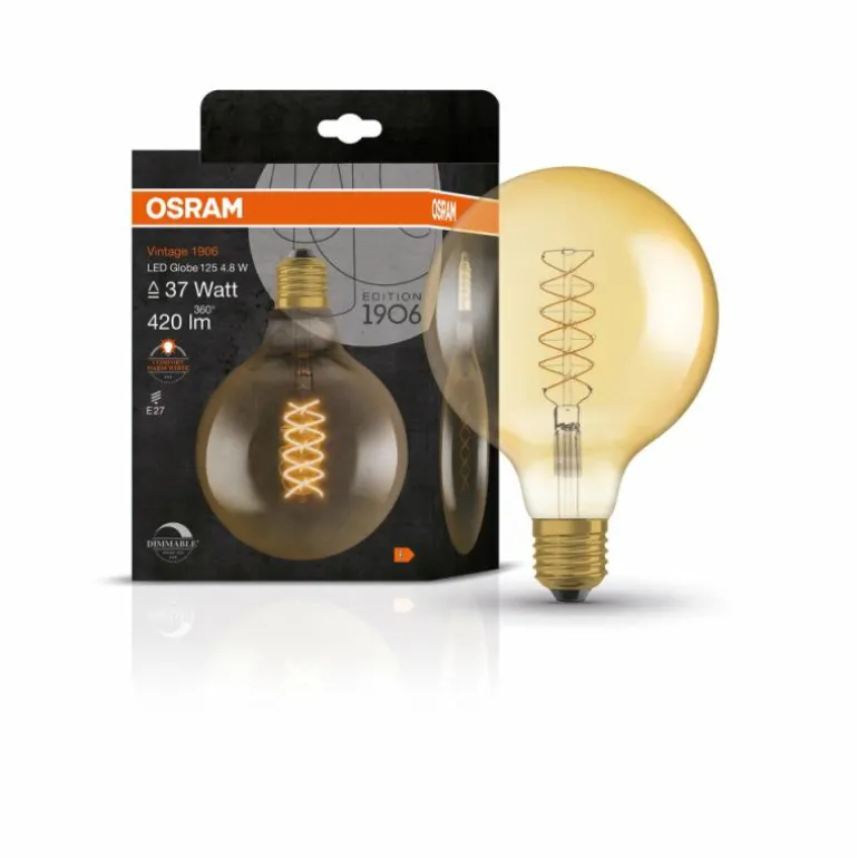 OSRAM Vintage 1906® LED E27 4,8 Watt 2200 Kelvin 420 lumen