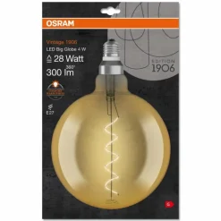 OSRAM Vintage 1906® LED E27 4 Watt 2000 Kelvin 300 Lumen