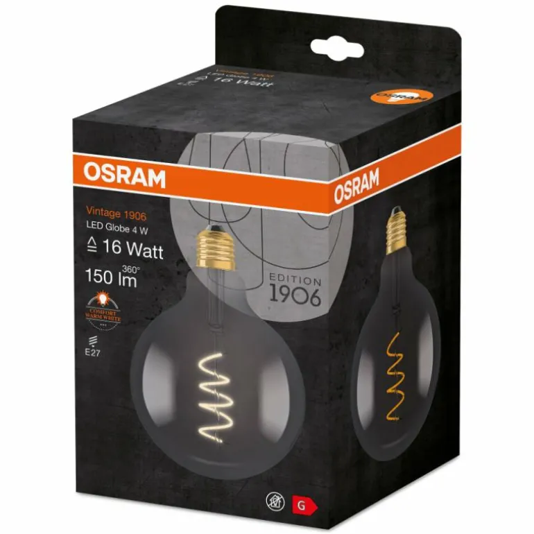 OSRAM Vintage 1906® LED E27 4 Watt 1800 Kelvin 140 Lumen