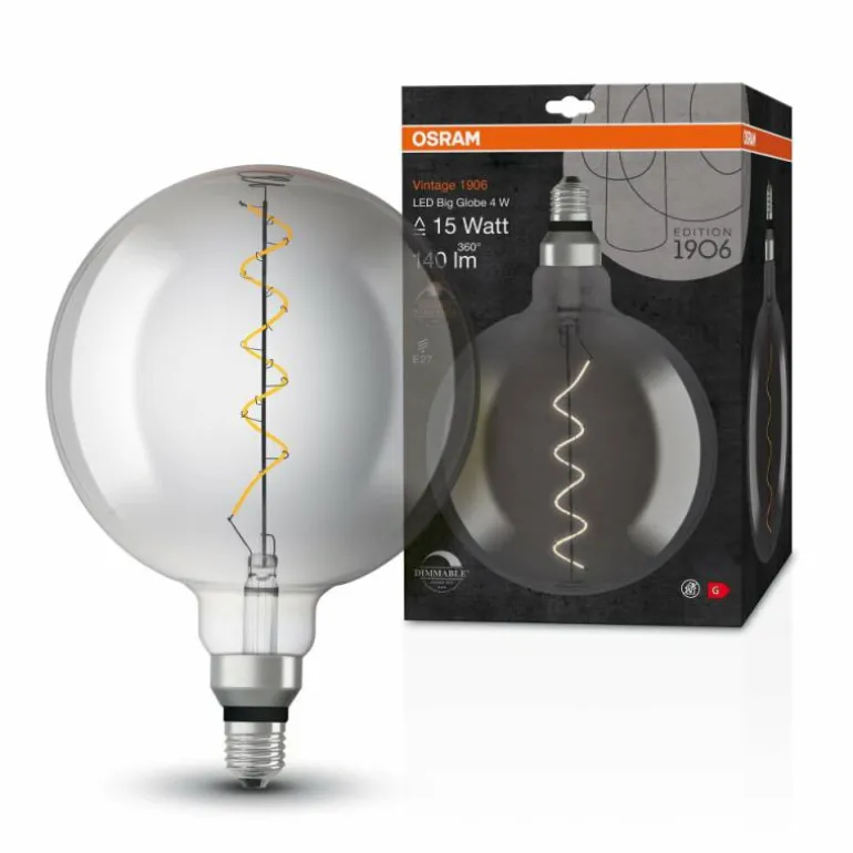 OSRAM Vintage 1906® LED E27 4 Watt 1800 Kelvin 140 Lumen