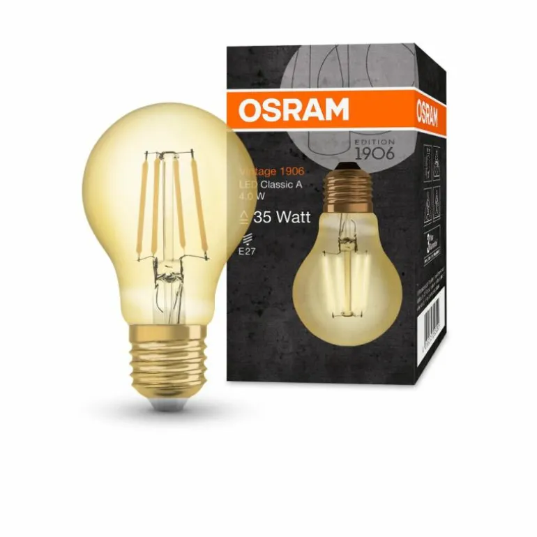 OSRAM Vintage 1906® LED E27 4 Watt 2400 Kelvin 410 Lumen
