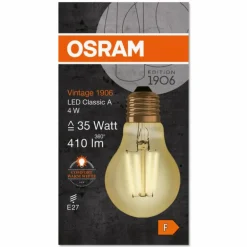 OSRAM Vintage 1906® LED E27 4 Watt 2400 Kelvin 410 Lumen
