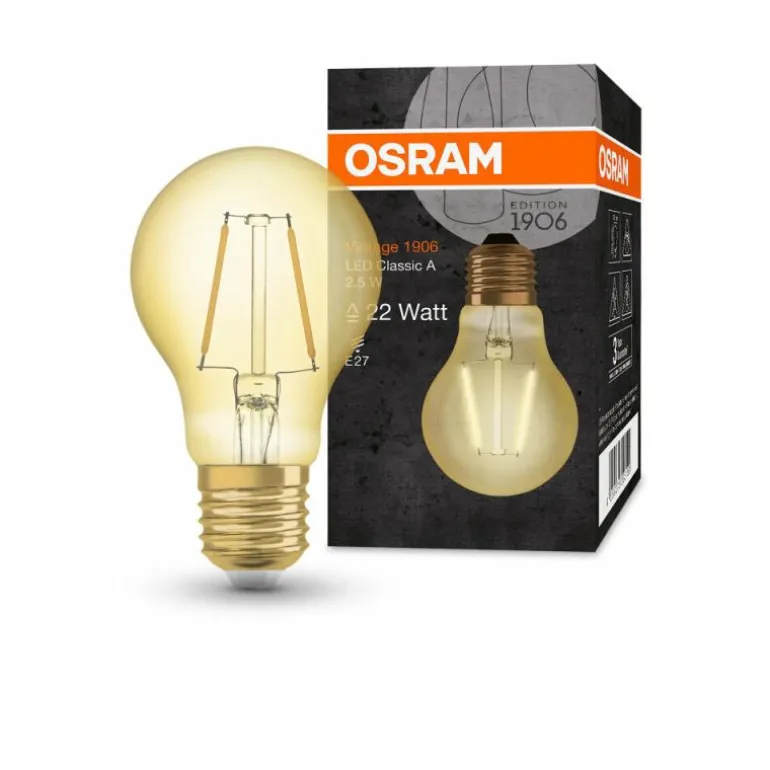 OSRAM Vintage 1906® LED E27 2,5 Watt 2400 Kelvin 220 lumen