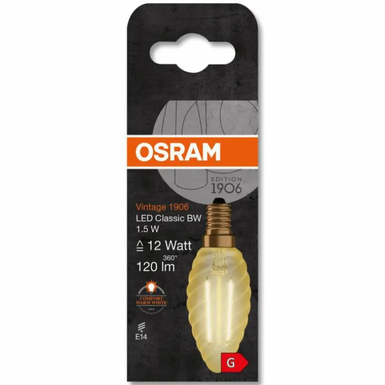 OSRAM Vintage 1906® LED E14 1,5 Watt 2400 Kelvin 120 lumen