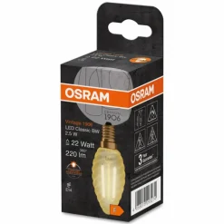 OSRAM Vintage 1906® LED E14 2,5 Watt 2400 Kelvin 220 lumen