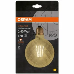 OSRAM Vintage 1906® LED E27 4 Watt 2400 Kelvin 470 Lumen