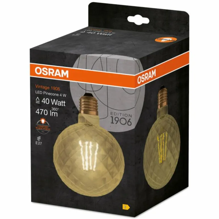 OSRAM Vintage 1906® LED E27 4 Watt 2400 Kelvin 470 Lumen