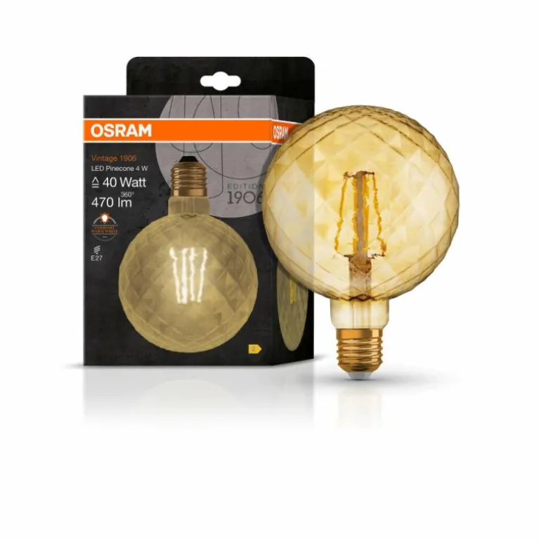 OSRAM Vintage 1906® LED E27 4 Watt 2400 Kelvin 470 Lumen
