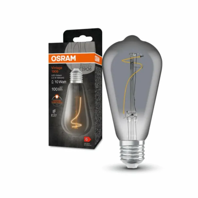 OSRAM Vintage 1906® LED E27 3,4 Watt 1800 Kelvin 100 Lumen