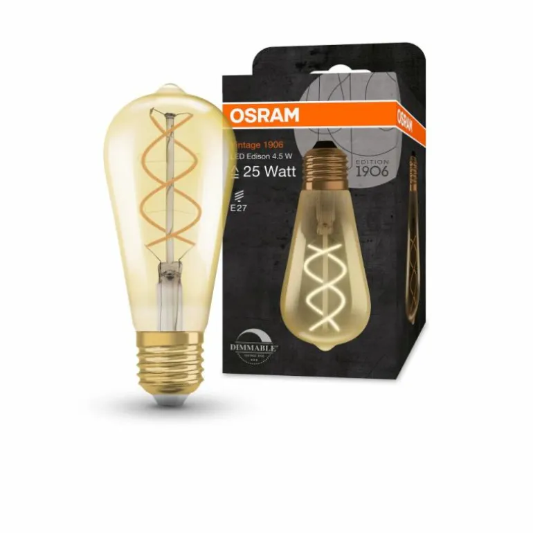 OSRAM Vintage 1906® LED E27 4 Watt 2000 Kelvin 300 Lumen