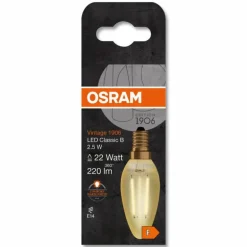 OSRAM Vintage 1906® LED E14 2,5 Watt 2400 Kelvin 220 lumen